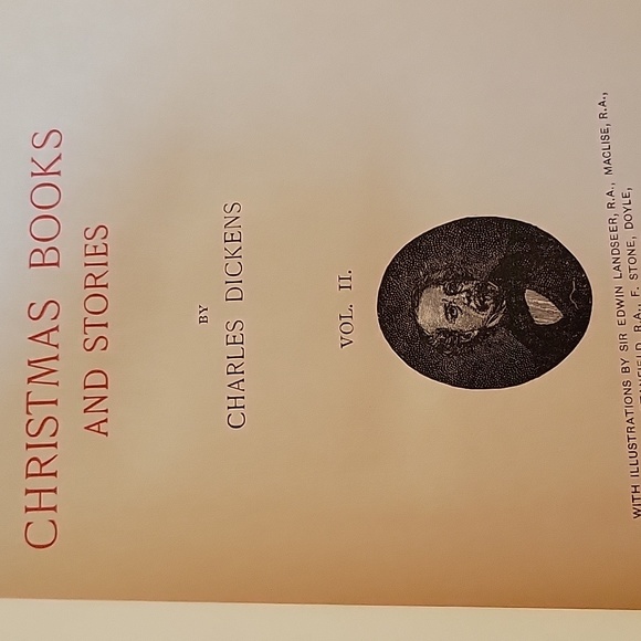 Christmas Books and Stories Vol. II by Charles Dickens Limited Edition 49/500 - Picture 3 of 10